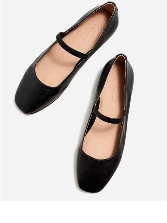 Madewell Shoes - Madewell The Greta Ballet Flat Black Size 9